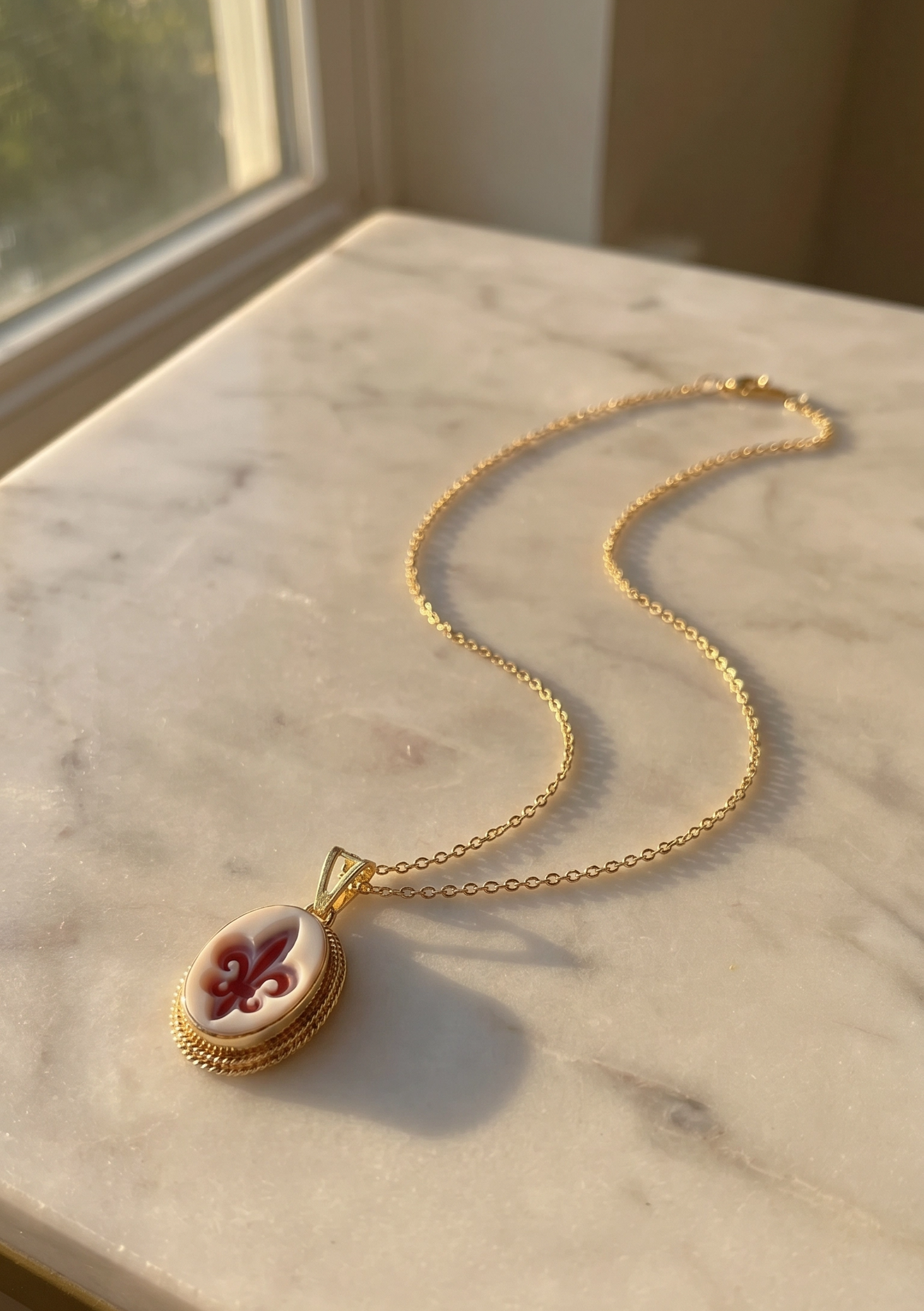 Fleur de Lis necklace