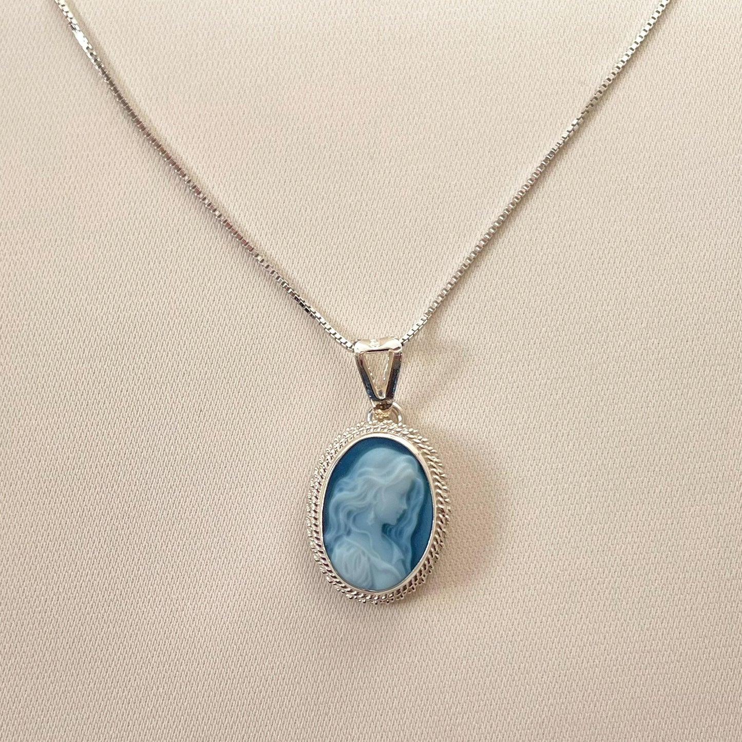 ANNIE MAE NECKLACE -SILVER-