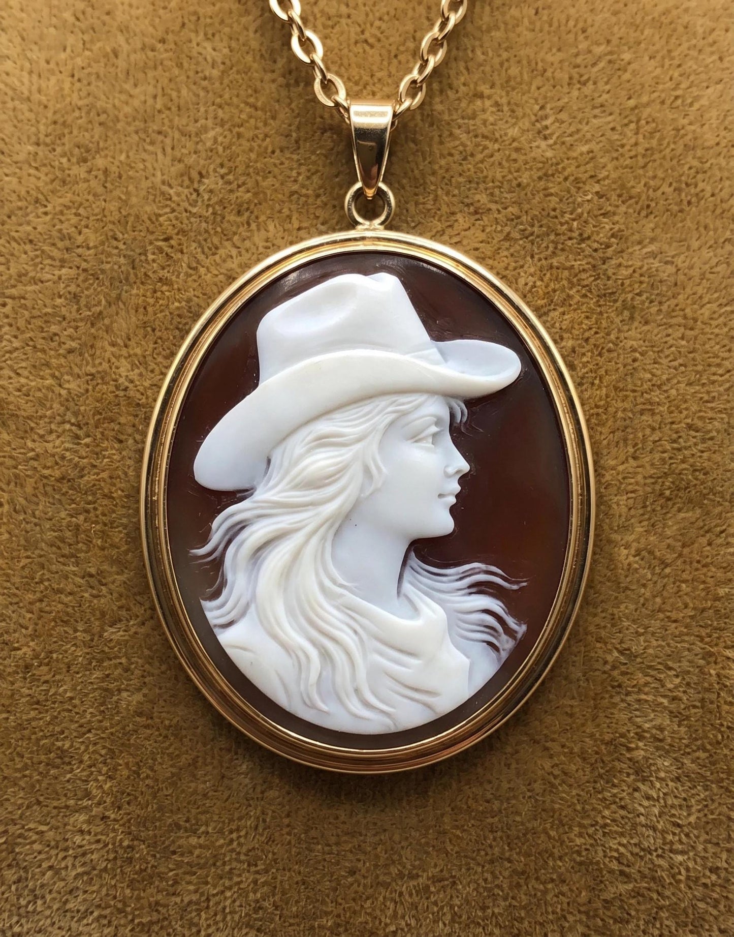 WESTERN HORSE Cameo