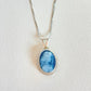 COLLANA ANNIE MAE BLU - ARGENTO