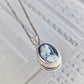 COLLANA ANNIE MAE BLU - ARGENTO