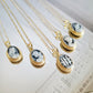 COLLANA ANNIE MAE BLU - ARGENTO