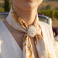 Floral Cameo Scarf