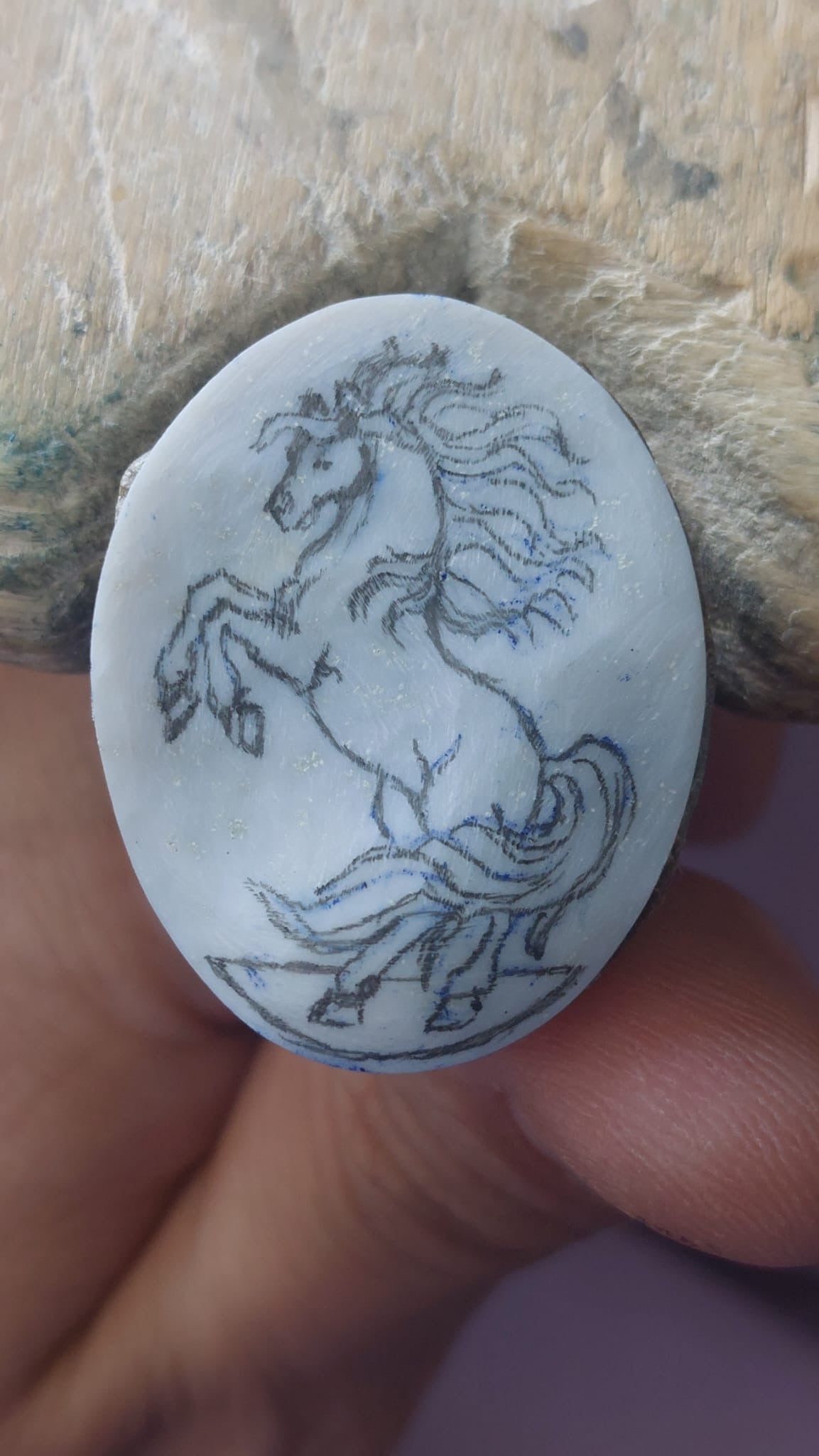Wild Horse Cameo