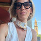 Floral Cameo Scarf