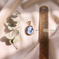 Mother & Baby Blue Cameo Necklace
