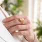 18k Gold Cameo Ring
