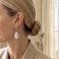 Rose Garden Cameo Earrings