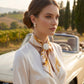 Floral Cameo Scarf