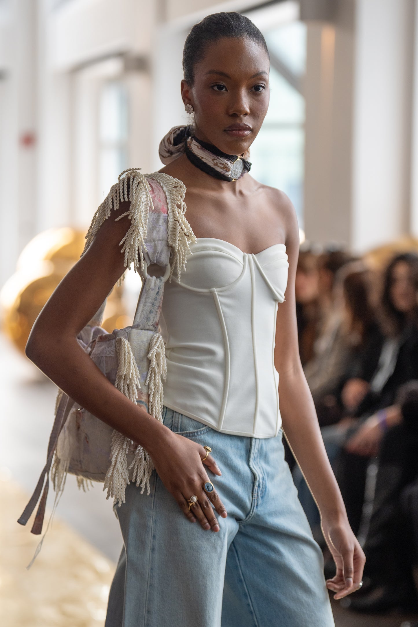 Lady & Bird Blue Cameo Ring