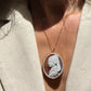 Girl With Pearl Earring Inspired Cameo