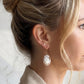 Rose Garden Cameo Earrings