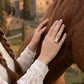 Square 18k Gold Cameo Ring