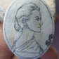 Personalised portrait cameo ring