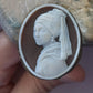 Girl With Pearl Earring Inspired Cameo