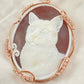 Personalised cameo, dog keepsake, cameo necklace, made in Italy, anniversary gift, made in Italy, personalised handmade gift, wedding gift