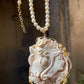 Horse Cameo Medallion