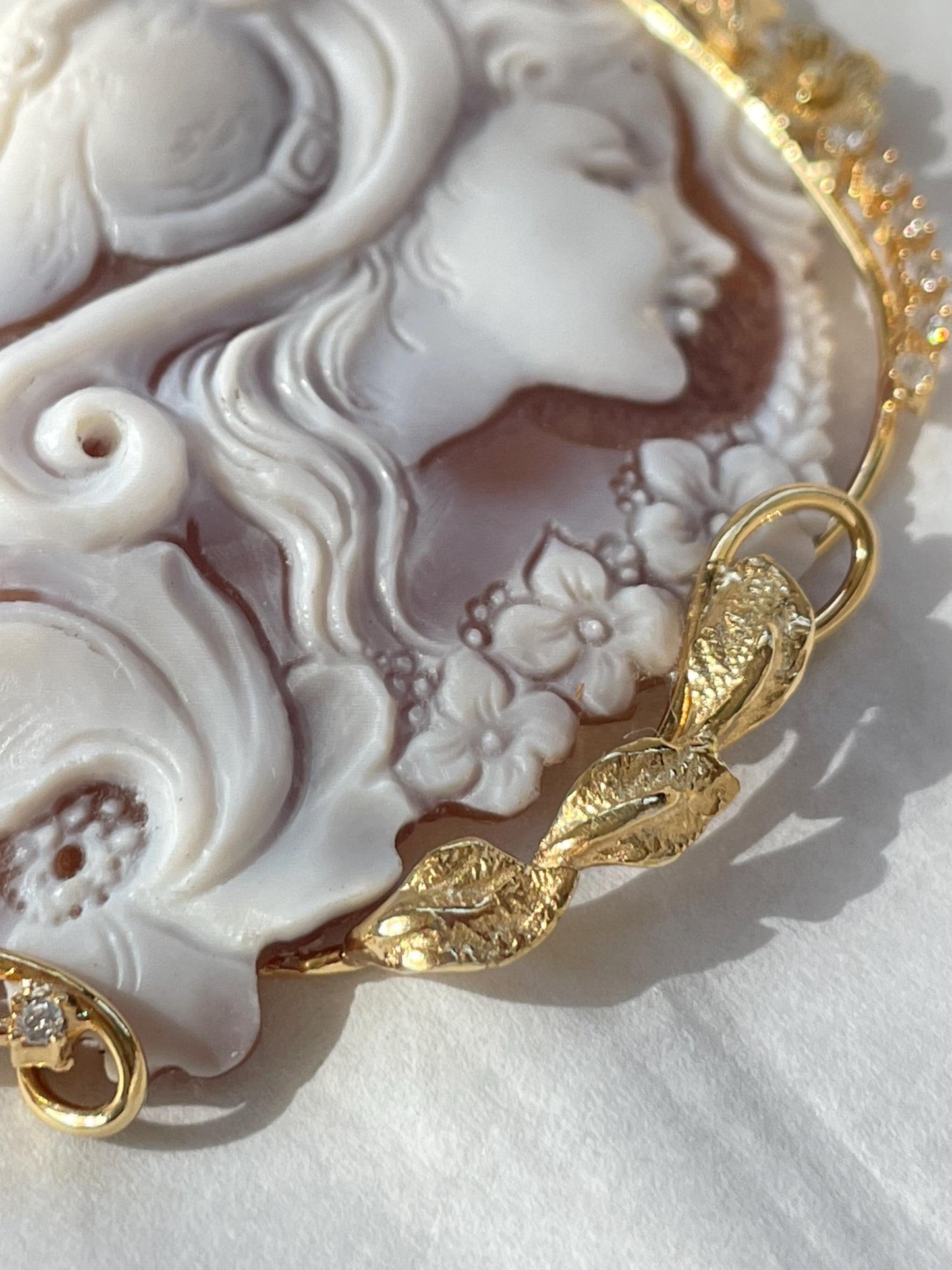 Horse Cameo Medallion