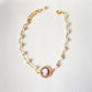 Joanne Cameo pearl set