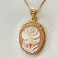 Cameo Rose Pendant