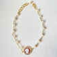 Joanne Cameo pearl set