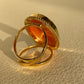 18k Gold Cameo Ring