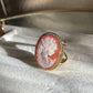 18k Gold Cameo Ring