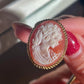 18k Gold Cameo Ring