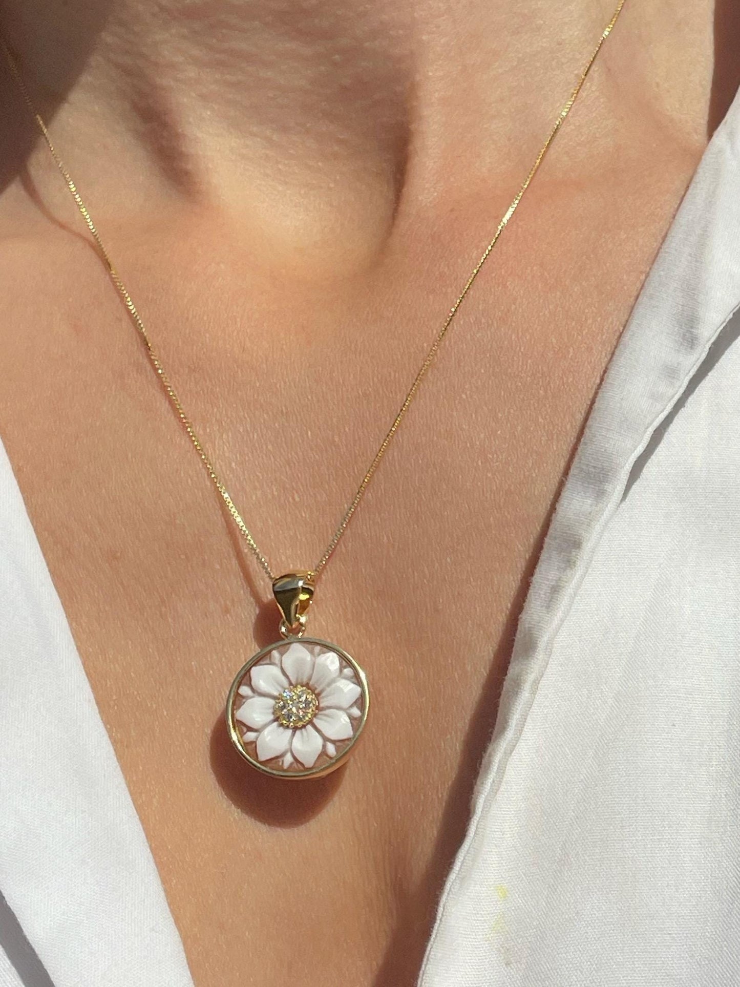 Dainty cameo necklace, necklace, unique handmade gift for daughter, jewelry set, minimalistic necklace, free shipping, made in Italy,