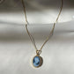 Blue cameo golden necklace, silver jewelry, made in Italy, personalised gift for her, agate genuine Italian cameo, cameo set, cameo necklace