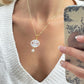 Dainty Floral Pendant