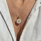 Dainty cameo necklace, necklace, unique handmade gift for daughter, jewelry set, minimalistic necklace, free shipping, made in Italy,