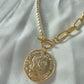 Goddess of Liberty coin necklace