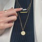Dainty layered necklace set