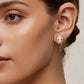 Lily Of Florence Cameo Earrings