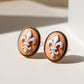 Lily Of Florence Cameo Earrings