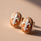 Lily Of Florence Cameo Earrings