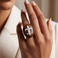 Giglio Cameo Ring -25mm-