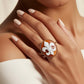 Fleur de Lis Cameo Ring -45mm-