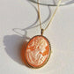 Petit cameo necklace
