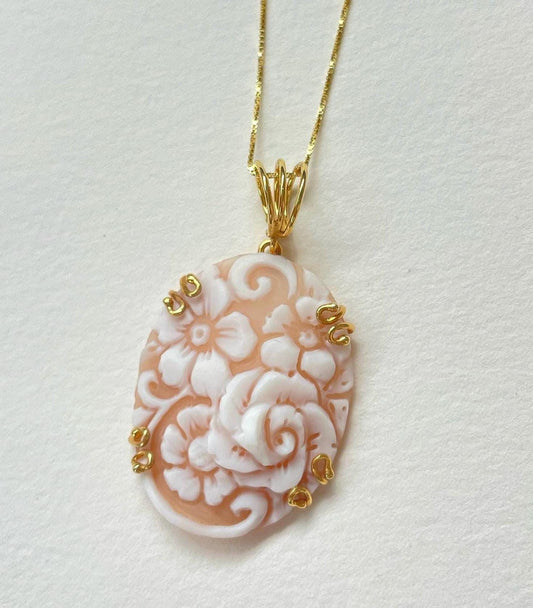 Special jewelry, unique handmade gift for mom, custom jewelry, cameo necklace, gift for mum, jewelry gift set, made in Italy, gift for mom