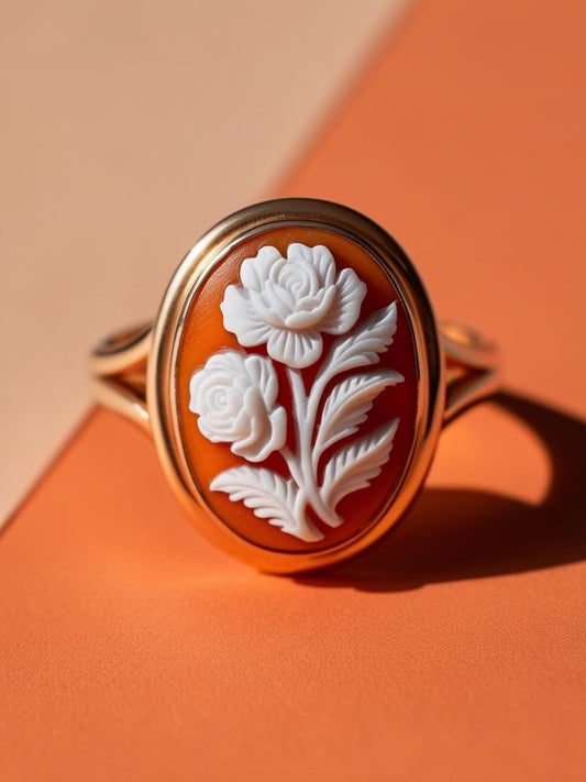 Roses Cameo Ring