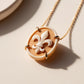 Fleur de Lis cameo necklace
