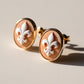 Lily Of Florence Cameo Earrings