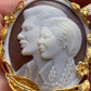 Personalised cameo, bride and groom, portrait cameo, bride gift, anniversary, cameo necklace, custom necklace, personalised handmade gift