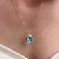 Angel cameo necklace
