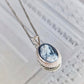 AnnieMae Blue Cameo Necklace