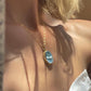 Swan cameo necklace