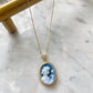 SARI NECKLACE -LADY & BIRD-