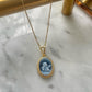 Angel cameo necklace